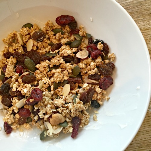 Homemade Granola Healthy Snack Fit 4 Mum