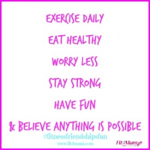 exercise daily
